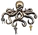 Ebros Gift The Call of Cthulhu Deep Sea Kraken Octopus Monster Wall Mount Key Holder Tentacle Hooks Sculpture Plaque Figurine 11.25