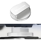 Bevinsee Jack Pad Adapter Aluminium Compatible with E46 E90 E92 F30 F31 E39 | E91 E93 F20 F21 F22 E60 E61 E81 E82 F36 F80 F87 E39 X1 X3 X5 Z3 Z4 1M M3 G20, Jack Pad Frame Rail Protector Universal Silver