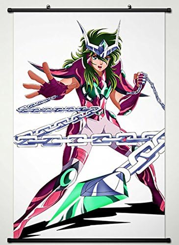 Amazon Com Saint Seiya Wall Scroll Poster Fabric Painting For Anime Shun Andromeda 208 L Posters Prints