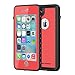 ImpactStrong for iPhone 7/8 Waterproof Case [Fingerprint ID Compatible] Slim Full Body Protection - Red