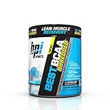 BPI Sports Best BCAA Shredded - Caffeine-Free Thermogenic Recovery Formula - BCAA Powder - Lean Muscle Building - Accelerated Recovery - Weight Loss - Hydration - Snow Cone - 25 Servings - 9.7 oz.