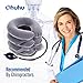 Ohuhu Neck Cervical Traction Collar Device for Neck and Back Grey (Grey)
