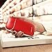 Letouch Rechargeable Hand Warmer 7800mAh Power Bank, Portable Double-Sided Heating Reusable Electric Hand Warmer, USB Mobile External Battery Charger Winter Great Gift for Women,Man (7800mAh Red)