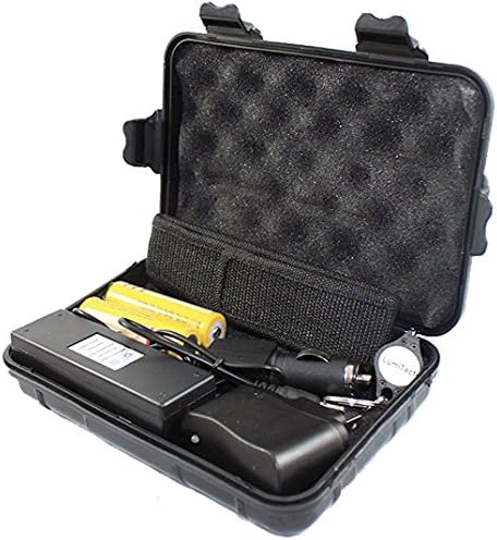LED Tactical Flashlight - Outdoor Flashlight - Adjustable Focus, Water Resistant, Multi-Switch Aircraft Grade Aluminum LumiTact Tactical G700 Flashlight (Recharge Kit - Flashlight NOT Included)