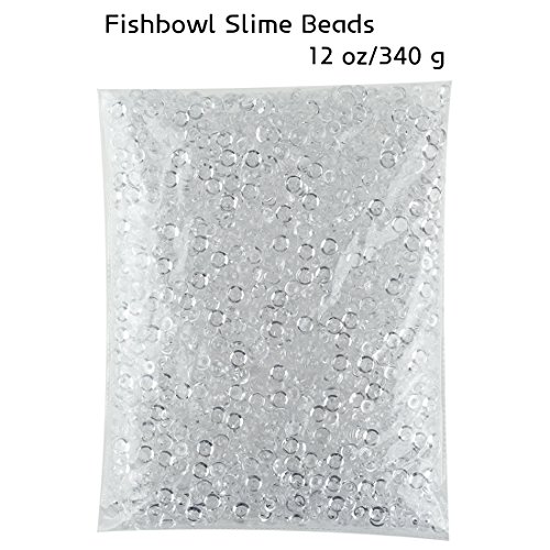 Fishbowl Beads for Crunchy Slime - Clear 12 Ounces Acrylic 