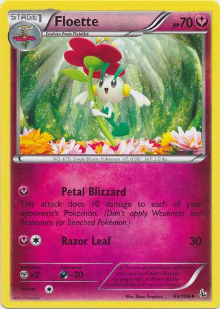 Pokemon - Floette (65) - XY Flashfire