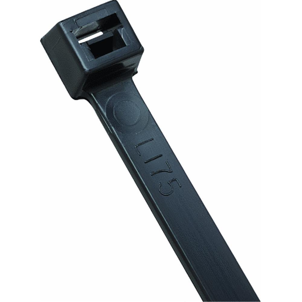 ty-rap l-24-175-0-l cable tie, extra heavy duty, 24-inch length by 0.345-inch width, black, 50-pack