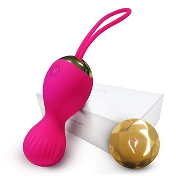 Bullet-Vibratoren, Liebeskugeln mit Vibration für sie Vibrationseier& Vibro-Ei mit Drahtlose Fernbedienung,klitoris und G-Pun