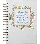 Christian Art Gifts Journal w/Scripture for Women The Lord Bless You and Keep You Numbers 6:24 Bi...