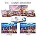 Projector, Spacekey LED Mini Video Projector for Multimedia Home Theater, Supports 1080P, Laptops, Smartphones, Amazon Fire TV Stick & DVDs via HDMI, USB, VGA & AV (RD815)thumb 4