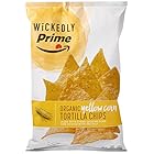 Wickedly Prime Organic Tortilla Chips, Stone-Ground Yellow Corn, 13 Ounce