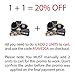 Beard Comb & Brush - Set - for Men, Sandal Wood Comb, 100% Natural Boar Bristle Brush, Best for Grooming Facial Hair and Mustache, use with Balm, Oil and Wax, Packaged in Premium Giftbox