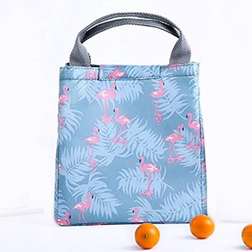 Insulated Lunch Bag Tote Box Portable Cooler Sacks Picnic Organizer Thermal 7.8 * 6.7 * 8.8 Inch(20X17X22.5cm)