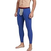 YINYOUYU Mens Thermal Compression Pants Underwear Bottoms Tights Leggings Base Layer Crotchless Long Johns
