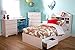 South Shore Desk with 3 Storage Drawers, Pure White