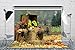 LB 7x5ft Vinyl Rustic Fall Thanksgiving Backdrop for Photography Vintage Farm with Pumpkin Background Autumn Harvest Backdrop for Photoshoot, Event Portrait Photo Booth Props