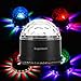 Party Lights,Supertech Muliti Color Changes Sound Actived Auto RGB Mini Rotating Magic Disco Ball Strobe Stage Lights For DJ Dancing Show Concert Xmas Halloween