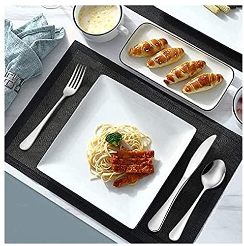 MIOMIO-Silverware-24-Piece-Stainless-Steel-Flatware-Cutlery-set-Service-for-6-Comfortable-Round-Handles-6x-Forks-6x-Dinner-Knives-6x-Dinner-Spoons-6x-Teaspoons-Mirror-Polished-Dishwasher-Safe