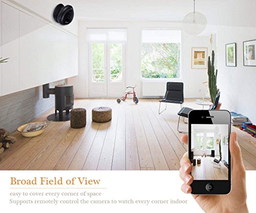 Home Security Camera, WiFi Wireless Security Smart IP Camera Surveillance System Remote Monitoring Motion Email Alert/Remote Monitoring Pet Baby Elder Pet Nanny Monitor