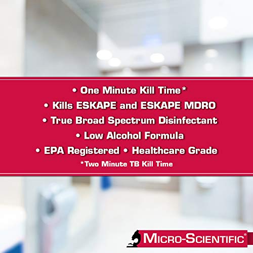 Micro-Scientific M60036 Opti-Cide Max Disinfectant Cleaner 24 oz. Spray - Thumbnail 2