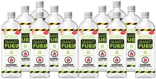SMARTFUEL Bio-Ethanol Fireplace Fuel : 1 Case (12 liters) by SMART FUEL