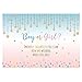 Funnytree 7X5ft Pink and Blue Gender Reveal Party Backdrop Boy Or Girl Twinkle Twinkle Little Star Photography Background Gender Surprise Photo Banner for Baby Shower Photobooth Cake Table Decoration primary
