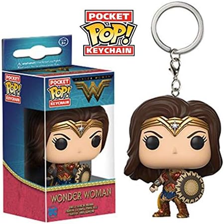 B123 Action & Toy Figures - POP Marvel Keychain Spider Chivalrous U.S.A Captain Harry potter Doctor Strange Venom Pikachu action figure toys with box 1 PCs