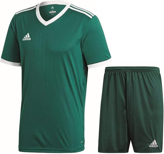 green adidas football shorts