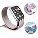 SYRE Compatible with Apple Watch Band Series 4/3/2/1 38mm 40mm 42mm 44mm, Lightweight Breathable Nylon Sport Band Replacement iWatch Series 4, Series 3, Series 2, Series 1
