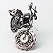 Signstek Vintage Handcrafted Iron Motorbike Model with Chainwheel as Collectible Art Sculpture for Motorcycle Lovers, Bronze Tone Metal