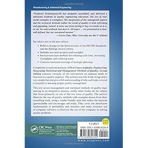 A First Course in Quality Engineering: Integrating Statistical and Management Methods of Quality, Second Edition