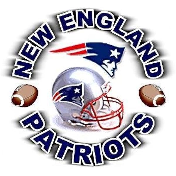 New England Patriots Football Edible Cake Topper Frosting Sheet Cake Decoration Amazon Com Grocery Gourmet Food