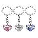 Teacher Appreciation Gift for Women - 3pcs Teacher Keychain Teacher Gifts, Teacher Valentines Gifts, Christmas Gifts for Teacher