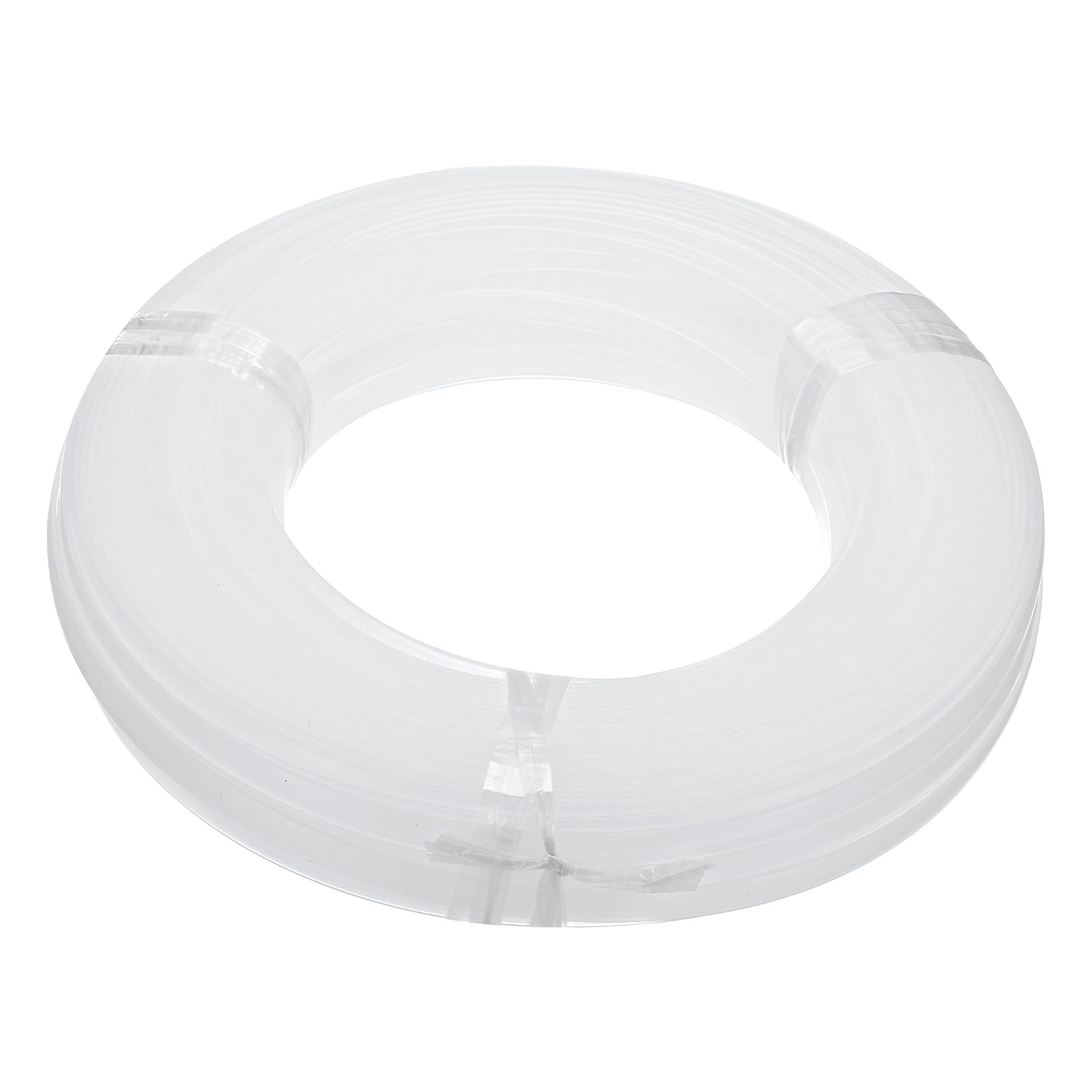 PATIKIL 12mm x 2mm x 49 Yards Boning for Sewing, PP Plastic Boning for Handmade Dolls Hats Handbags Wedding Dresses DIY Making, Transparent — image 1