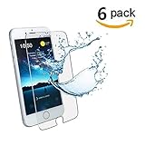 [6 pack] iPhone 7 Plus Screen Protector , Anti-Spy Screen Protector [clear]
