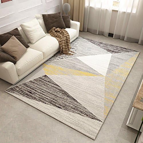 franchise house Decorative rugs,Xiandai carpet,Simple nordic,Area rug,Sofa side,Tea table Children mat Easy to clean Home Living room Bedside baby crawling mattress -A 140x200cm(55x79inch)