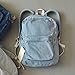 School Backpacks for Women Mens Canvas College Backpack Classic Denim Student Satchel School Bag Jeans Travel Purse Daypack