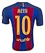 FS Barcelona Messi Neymar Suarez Home Kid Soccer Jersey & Matching Shorts (Latest Season)