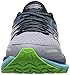 Saucony Women's Triumph ISO 2 Running Shoe, Grey/Blue/Slime, 8.5 M US