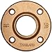 Brass Pipe Fitting, Class 125, Floor Flange, 1/2