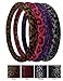Safari Purple Leopard Steering Wheel Cover