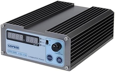 AlumiGogo CPS-3205 0-32V 0-5A Portable Adjustable DC Power Supply 110V/220V
