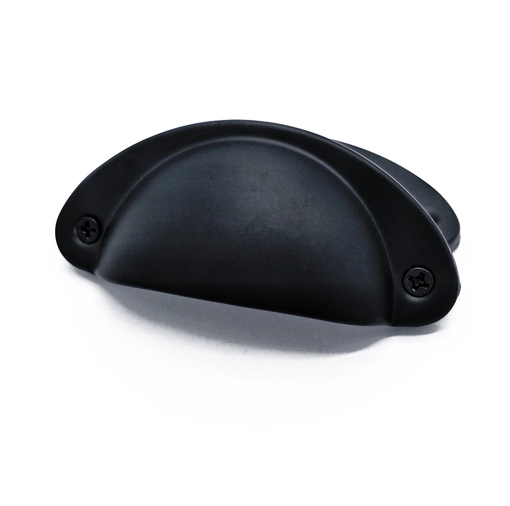 Drenky 10 piezas perillas negras Muebles para puertas de cajones de