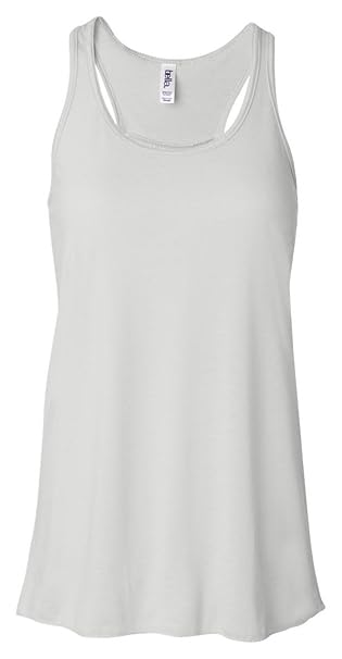 white flowy tank