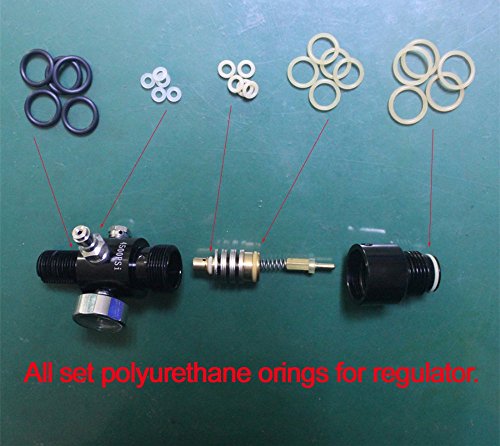 Outdoor Guy HPA Air Tank Regulator all O-Rings Polyurethane orings X10bags - Thumbnail 6