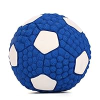 Monbedos Pet Ball Toy Football Dog Toy Vocal Pet Toy Bite-proof Teeth Molar Latex Toy Ball Great For Lessons, Practice, Throwing Machines