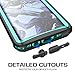 Ghostek Nautical Galaxy S8 Plus Waterproof Case with Screen Protector Extreme Rugged Heavy Duty Protection Full Body Sealed Shell Underwater Shockproof for 2017 Galaxy S8 Plus (6.2 Inch) - (Teal)