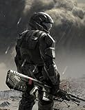 Halo 1 2 3 4 5 poster 32 inch x 24 inch / 17 inch x 13 inch