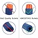 AMOSTING Refill Darts 200PCS Bullets for Nerf N-Strike Elite Zombie Strike Rebelle - Blue