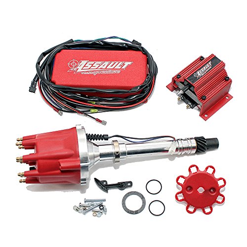 Assault Racing Products 1535021 Chevy V8 Pro Billet Red Mech